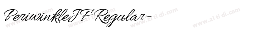 PeriwinkleJF Regular字体转换 PeriwinkleJF Regular字体转换